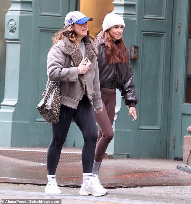 Petra and Tamara Ecclestone sport chic athletic attire while exploring New York City