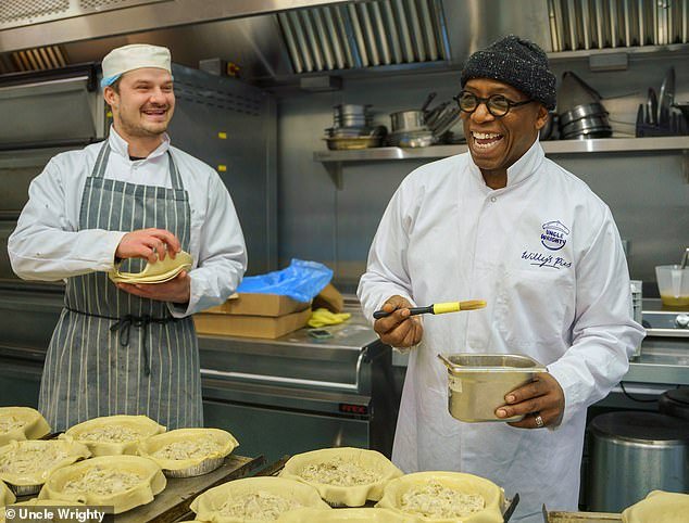 Arsenal hero Ian Wright aims for top pastry spot by introducing Sunday Roast pie under new brand Uncle Wrighty