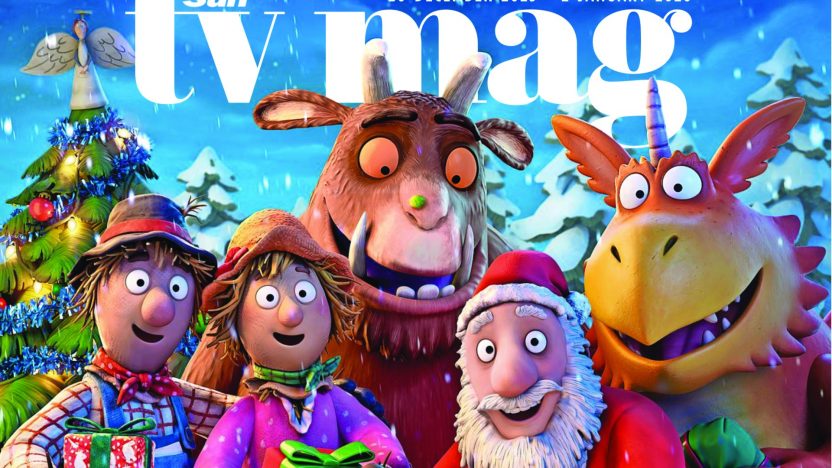 Free Supersized Christmas TV Magazine in The Sun This Saturday