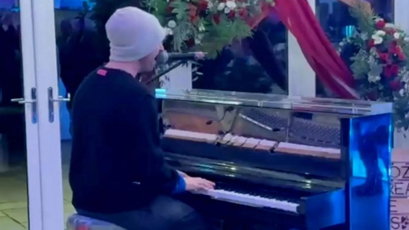 Chris Martin Surprises Bride and Groom for First Dance After Mom’s Video Request