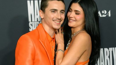 Kylie Jenner and Timothée Chalamet Address Split Rumors in Matching Outfits at Marty Supreme Red Carpet