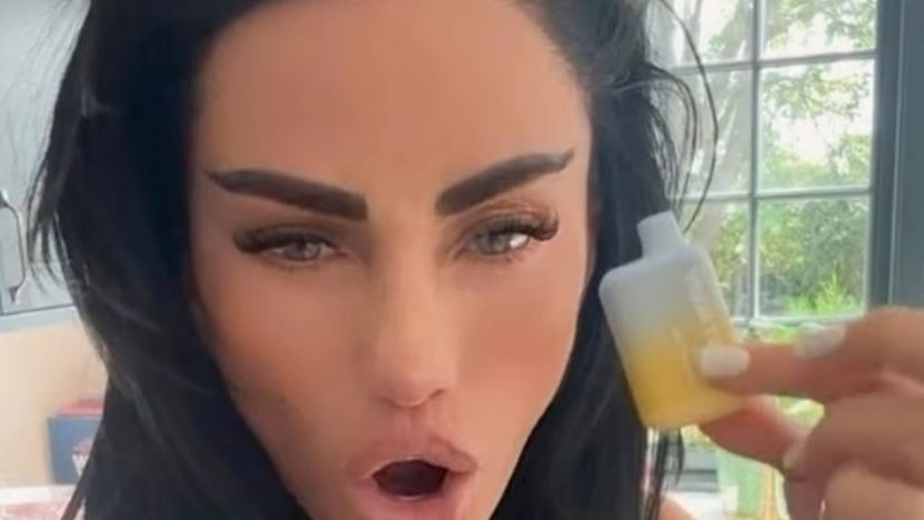 Katie Price to Quit Vaping After Health Scare and Weight Loss
