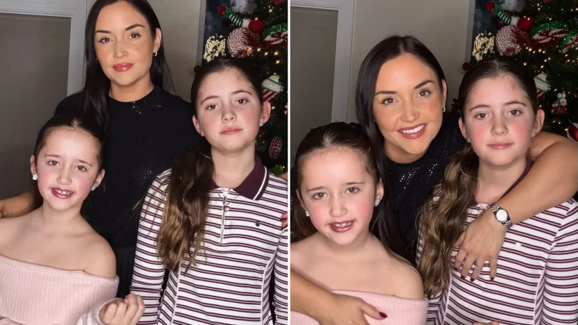 Jac Jossa Shares Festive Snap of Rarely-Seen Daughters