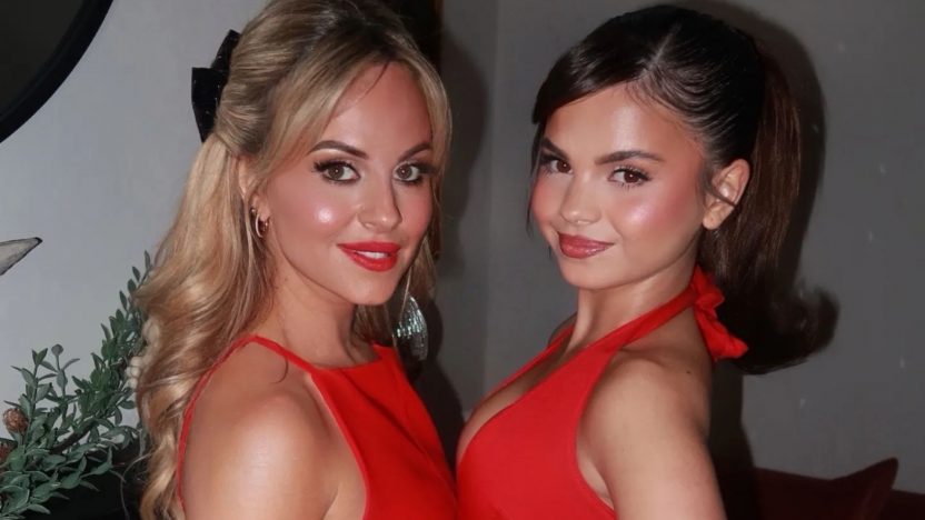 Tina O’Brien and Daughter Scarlett Stun in Red Dresses as Fans Marvel at Her Youthfulness